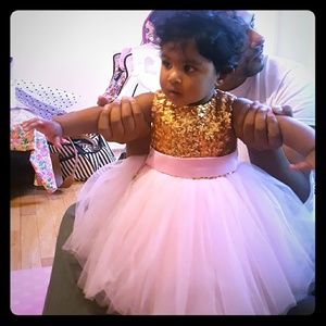 Itty bitty toes dress